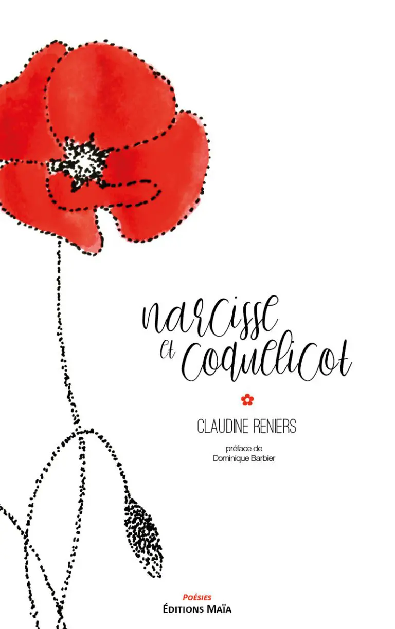 Narcisse et coquelicot Anne Dumont