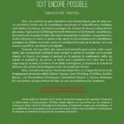 Agissons aujourd'hui afin que Demain soit encore possible