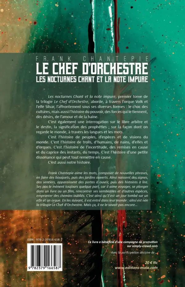 Le Chef d'Orchestre, Tome 1 : Les nocturnes Chant et la note impure