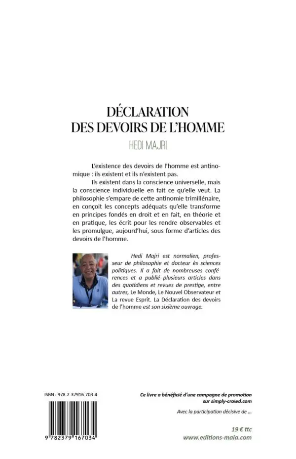 Déclaration des devoirs de l’homme