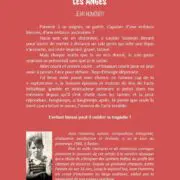 C’était un crime… mais je n’ai jamais voulu faire pleurer les anges 