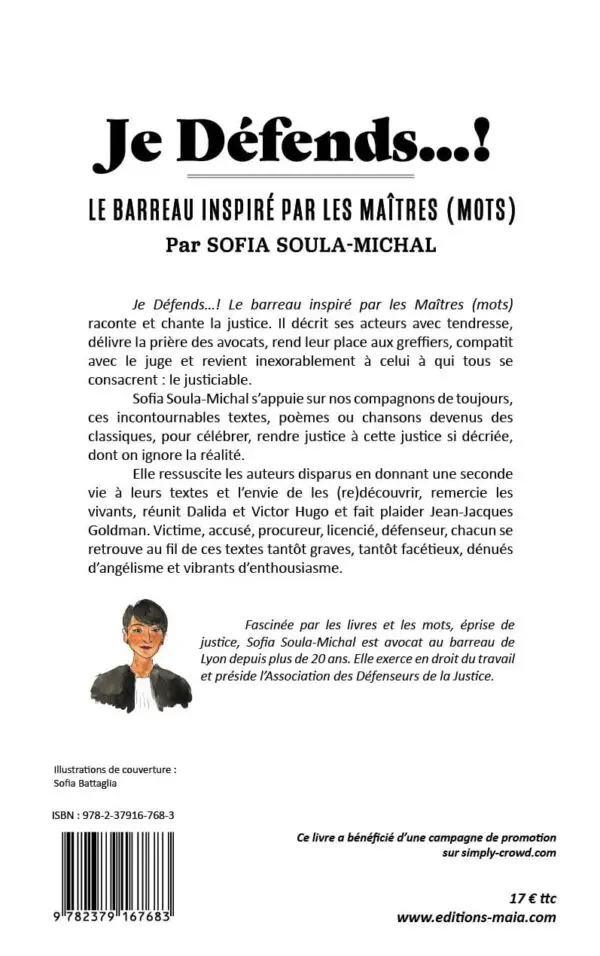 Je Défends...! Le barreau inspiré par les Maîtres (mots)