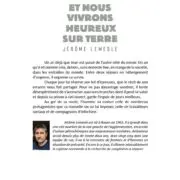 Et nous vivrons heureux sur Terre.