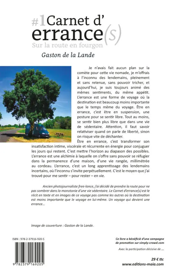 Carnet d’errance(s)