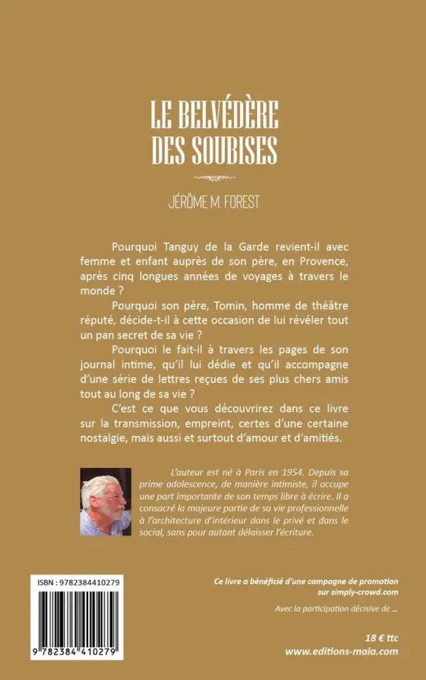 Les parts tendres : Le belvédère des Soubises