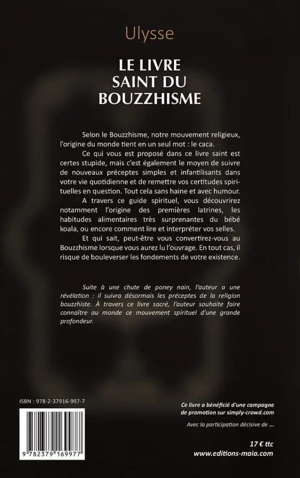 Le livre saint du Bouzzhisme