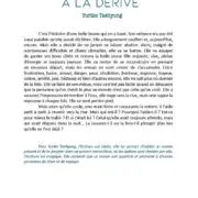 À la dérive...