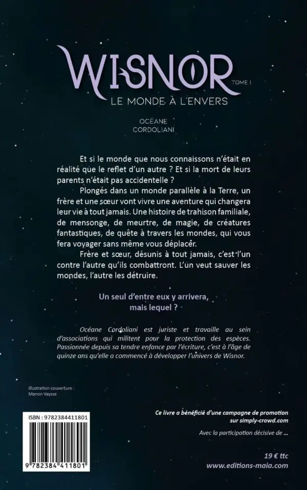 Wisnor « Le monde à l’envers » Tome 1