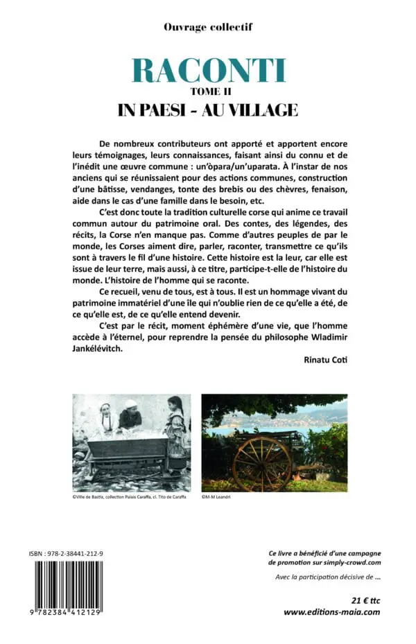 RACONTI 2 : In paesi / Au village