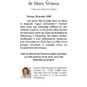 Les derniers Jours de Mary Vetsera