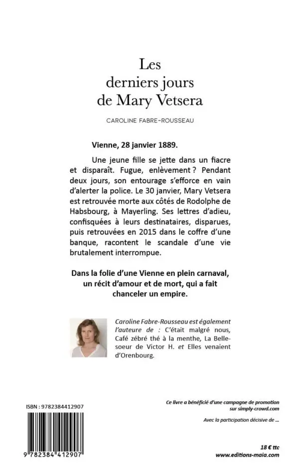 Les derniers Jours de Mary Vetsera