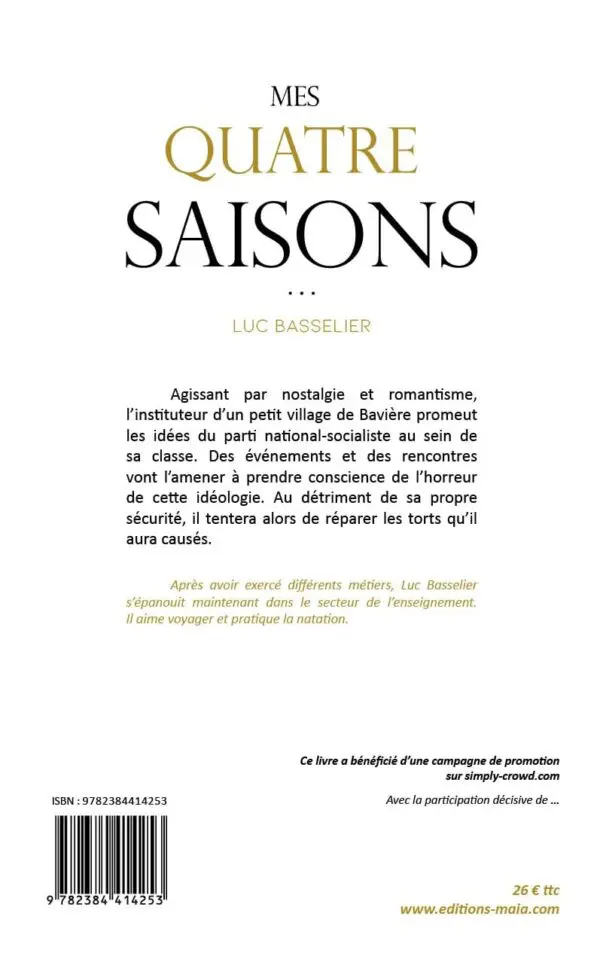 Mes quatre saisons – la vie d’un citoyen ordinaire sous le régime nazi