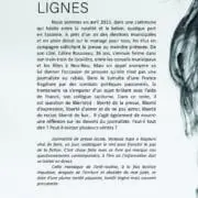 Entre les lignes