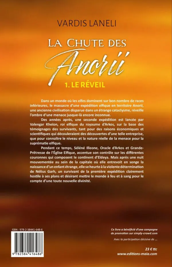 La Chute des Anorii - Tome 1 - Le Réveil