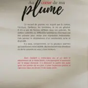Au cœur de ma plume