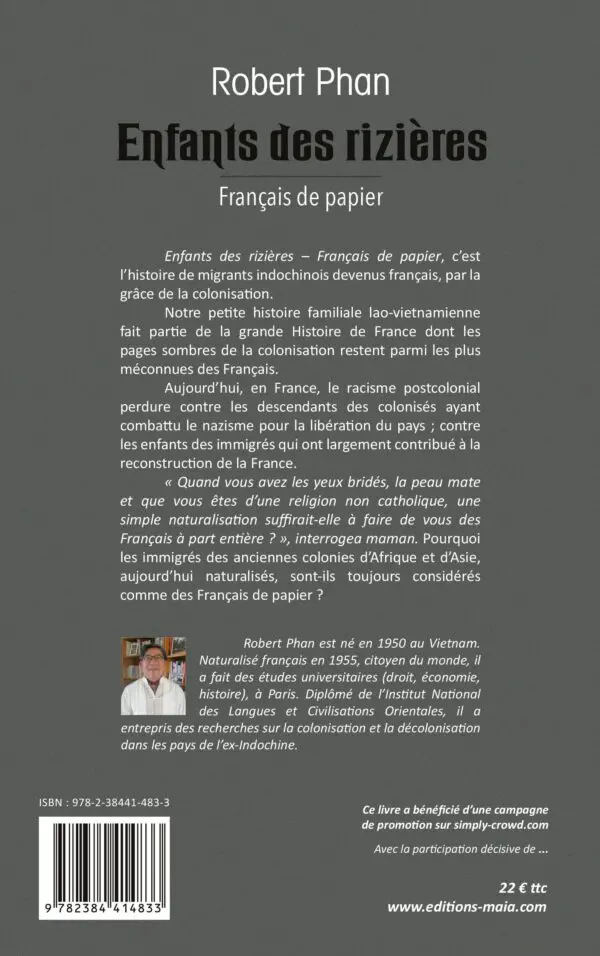 Enfants des rizières – Français de papier