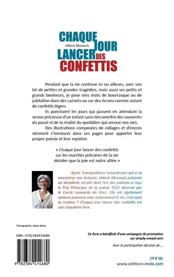 Chaque jour lancer des confettis
