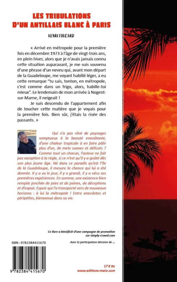 Les tribulations d’un antillais blanc à Paris