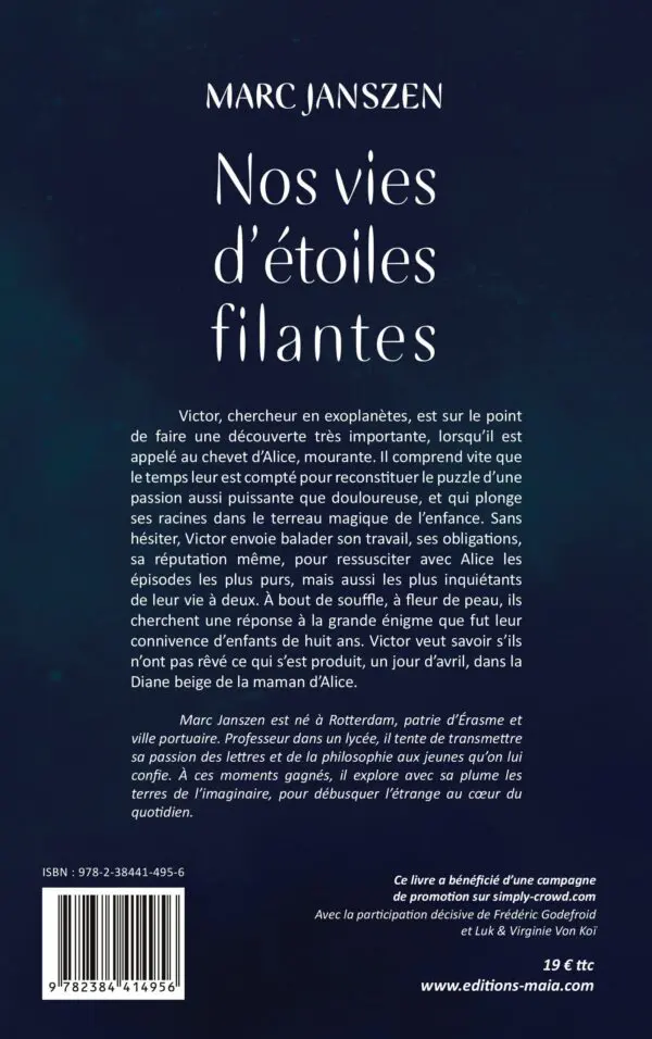 Nos vies d’étoiles filantes