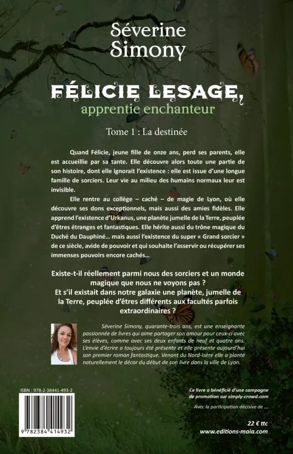 Félicie Lesage, apprentie enchanteur – Tome 1 La Destinée