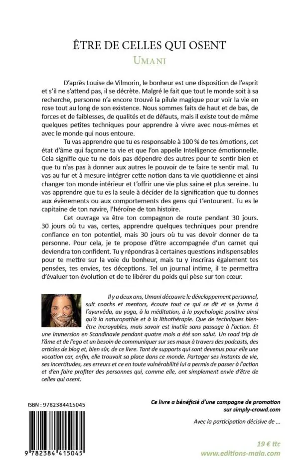 Être de celles qui osent