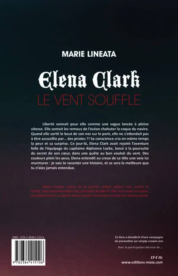 Elena Clark, Le vent souffle