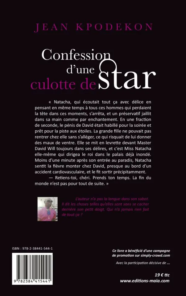 Confession d’une culotte de star