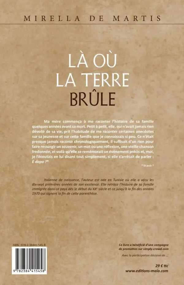 Là où la terre brûle