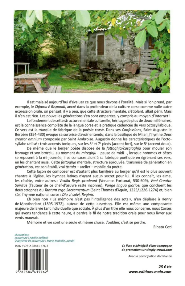 RACONTI tome III Contes Corses à la croisée des cultures