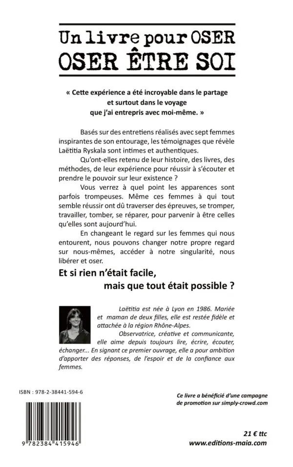 Je suis merveilleuse