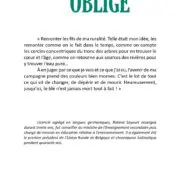Ruralité oblige