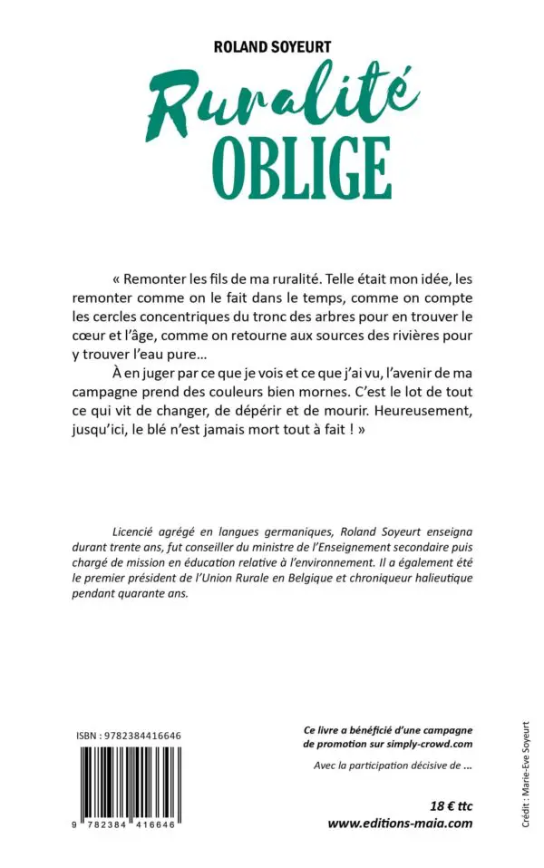 Ruralité oblige