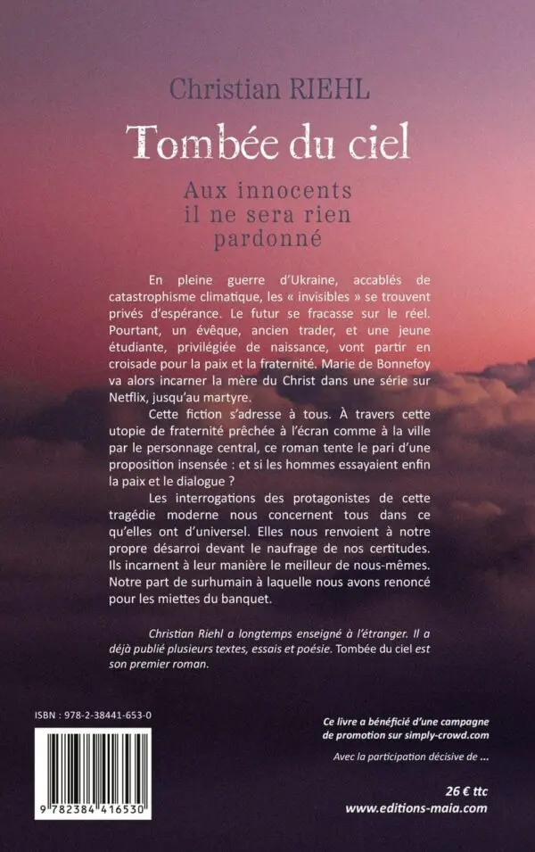 Tombée du ciel - Aux innocents, il ne sera rien pardonné