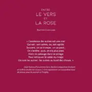 Entre le vers et la rose