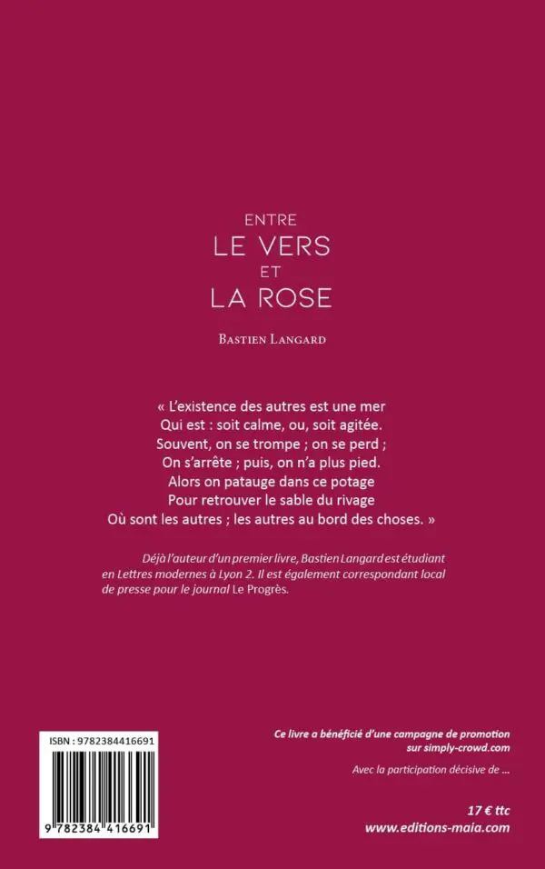 Entre le vers et la rose
