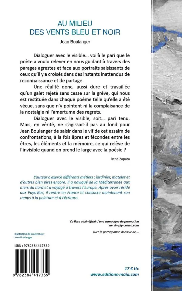 Au milieu des vents bleu et noir