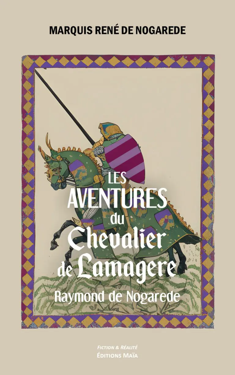 COUVERTURE DE NOGAREDE RENE - LES AVENTURES DU CHEVALIER LAMAGERE - RECTO(1)