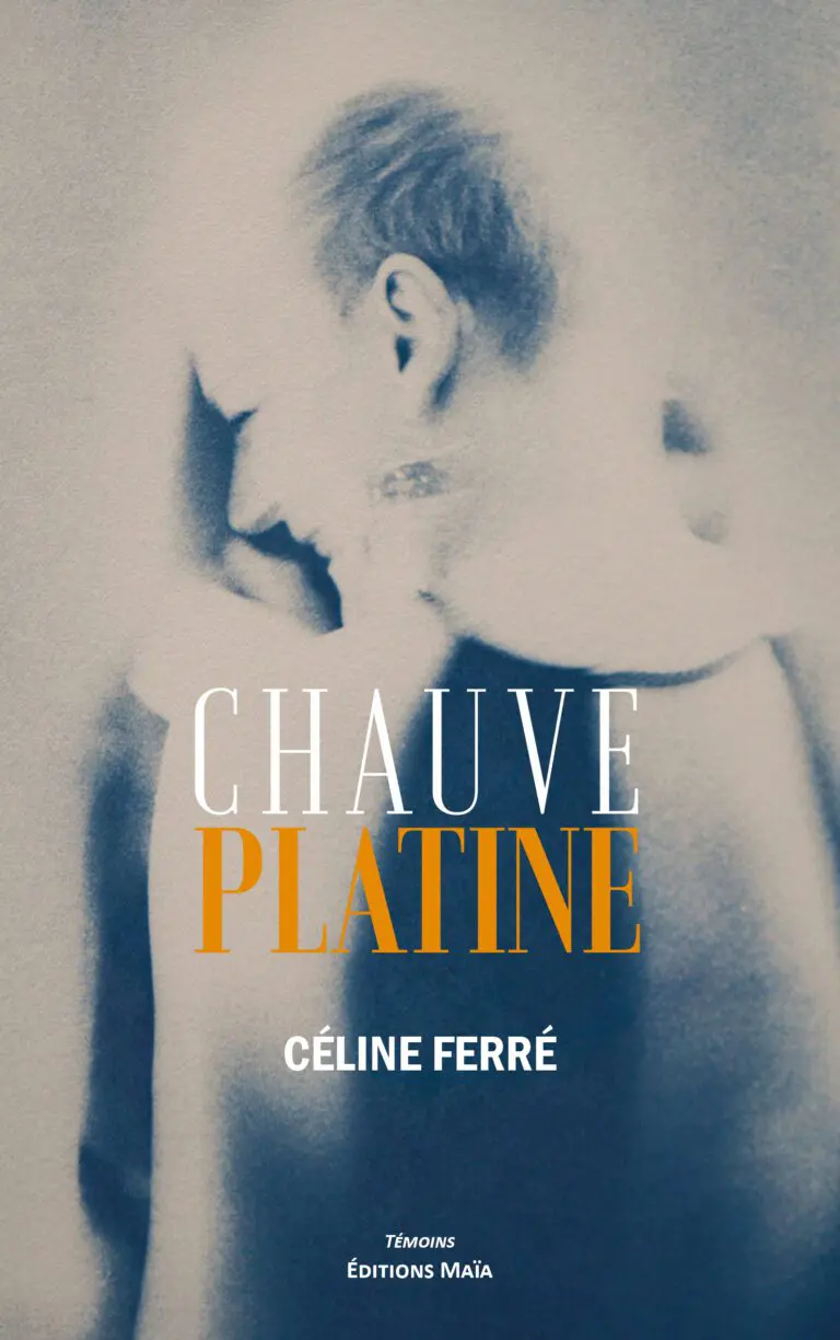COUVERTURE FERRE CELINE - CHAUVE PLATINE - RECTO