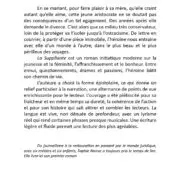 LA SUPPLIANTE