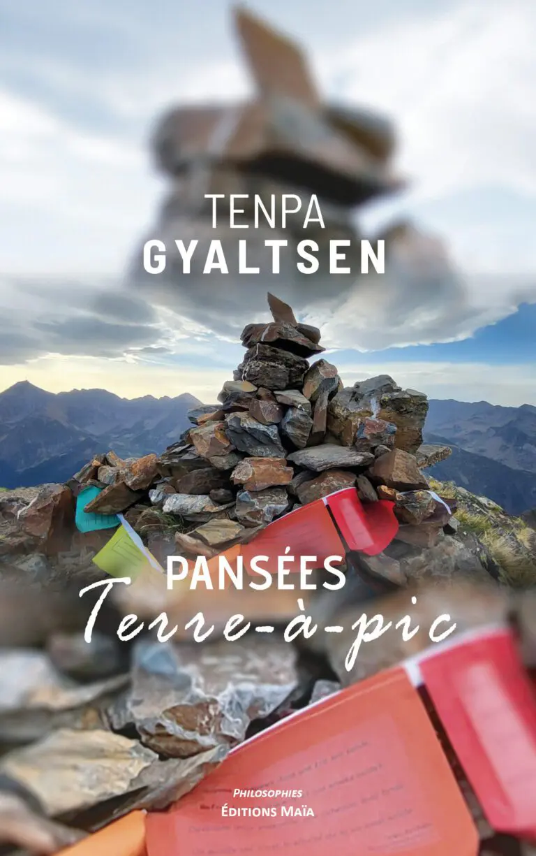 COUVERTURE TENPA GYALTSEN - PANSEES TERRE A PIC - RECTO