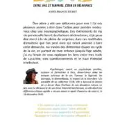 Être zèbre, entre joie et surprise, cœur en délivrance