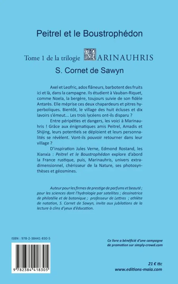 Peitrel et le Boustrophédon - Volume I) de la Trilogie MARINAUHRIS
