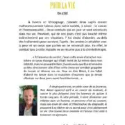 10 centimètres … Pour la Vie