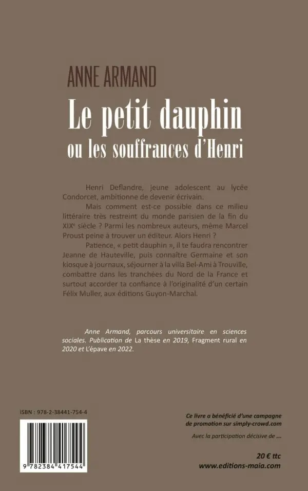 Le petit dauphin ou les souffrances d’Henri