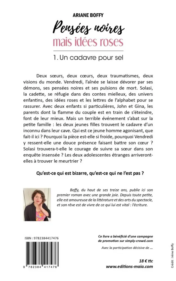 Pensées noires mais idées roses - Tome 1 : Un cadavre pour sel
