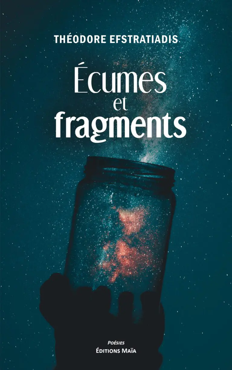 COUVERTURE EFSTRATIADIS THEODORE - ECUMES ET FRAGMENTS - RECTO
