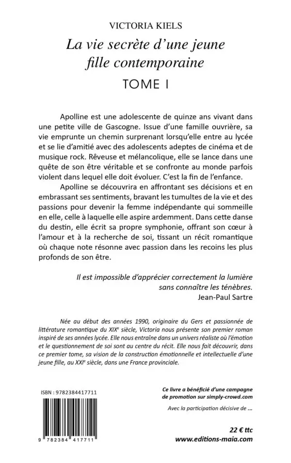 La vie secrète d’une jeune fille contemporaine