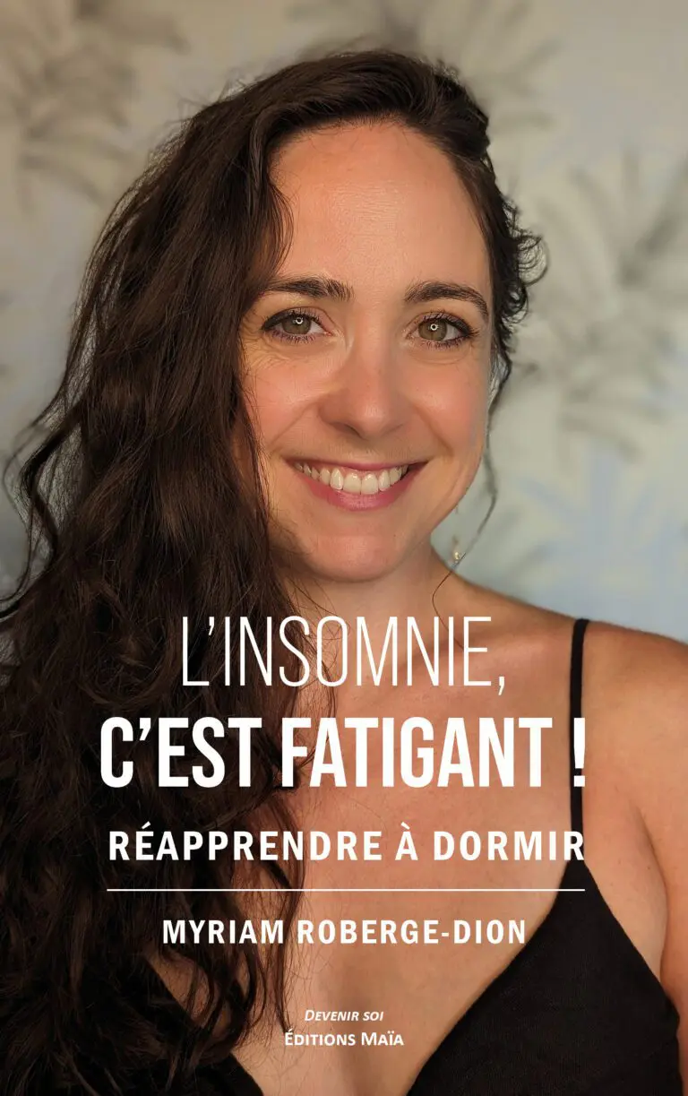 COUVERTURE ROBERGE DIO MYRIAM - LINSOMNIE CEST FATIGUANT - RECTO