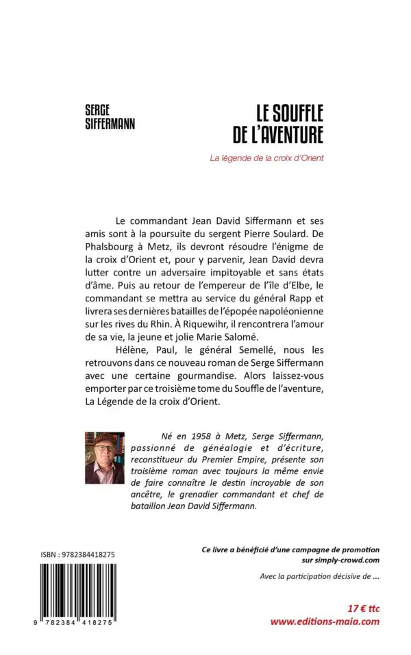 Le souffle de l’Aventure, la légende de la croix d’Orient