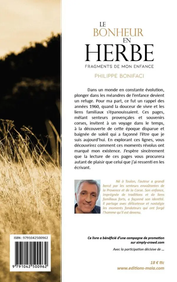 Le bonheur en herbe - Fragments de mon enfance